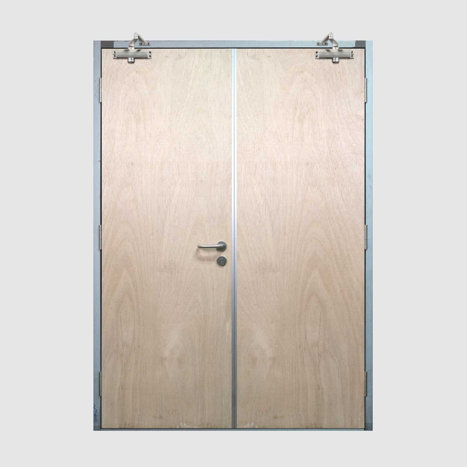 CASPER 1-Hour Fire Rated Door | Double-Leaf [Metal Frame] - Octopus Station