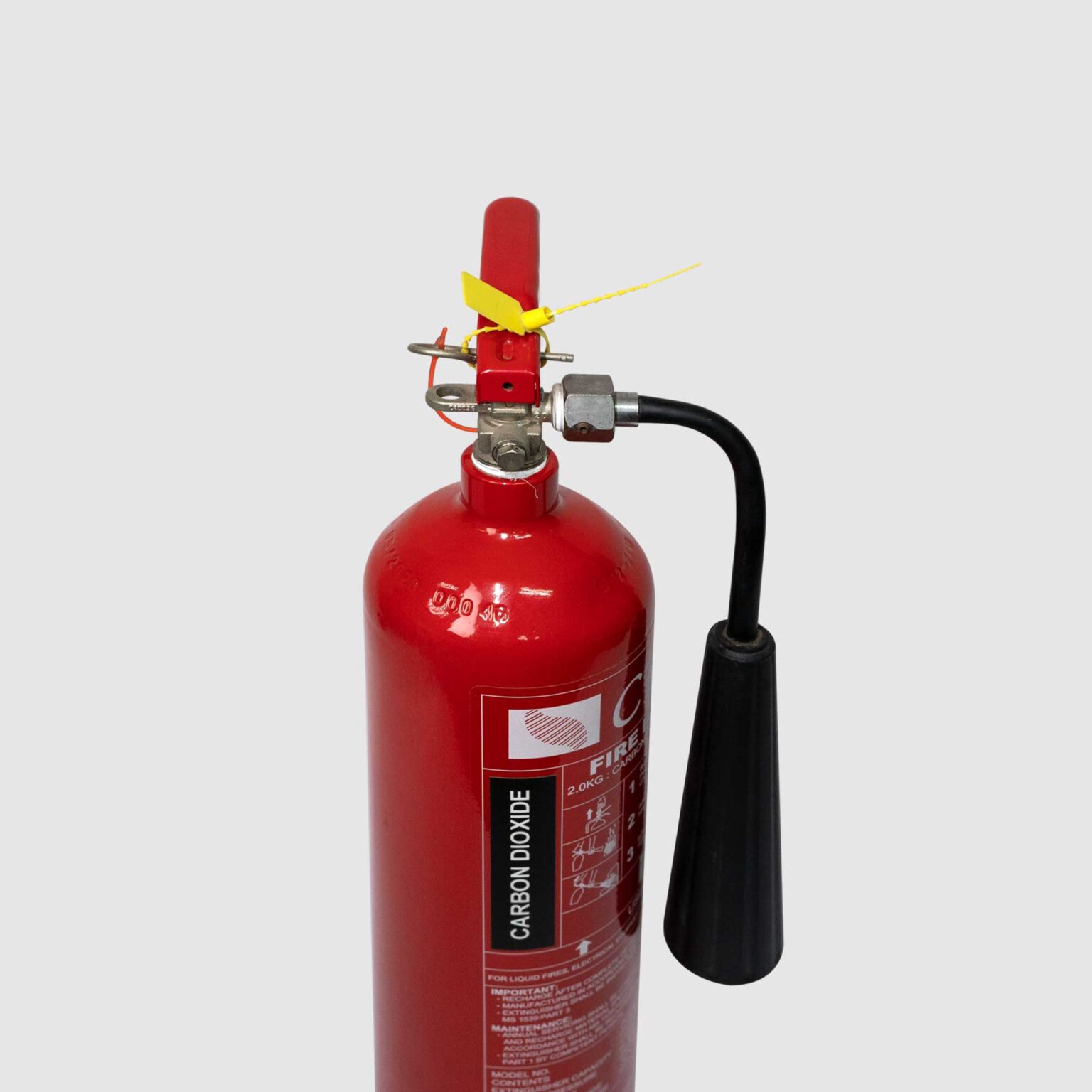 2kg Carbon Dioxideco2 Fire Extinguisher Octofe Co2 2 Octopus Station 7152